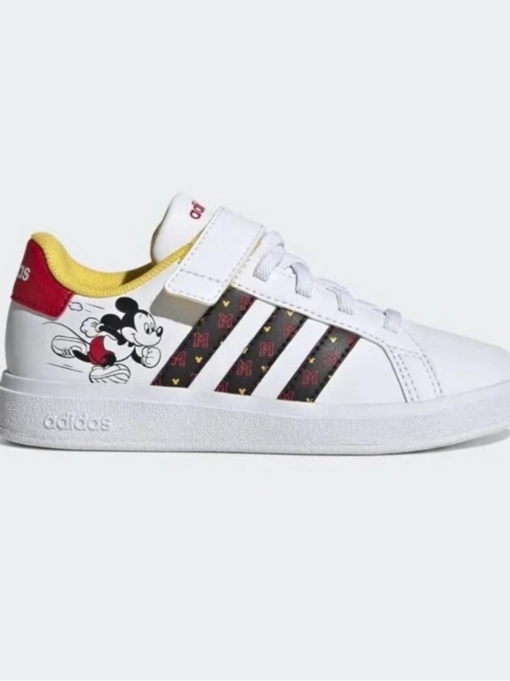 Adidas X Disney Grand Court Mickey Mouse Sneakers Youth Size 5